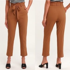Lulu's Rust Orange Trousers